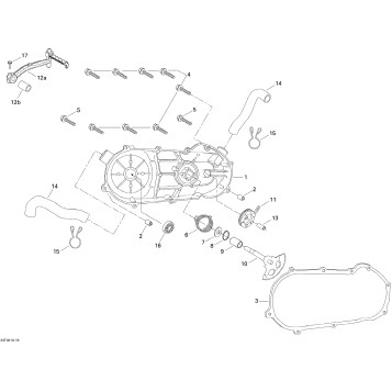 05- CVT Cover And Kick Stater