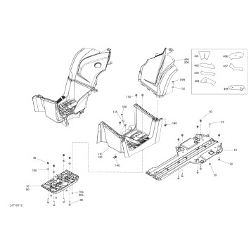 09- Body And Accessories 6X6 - 1000 EFI - Pure Magnesium  -  Middle