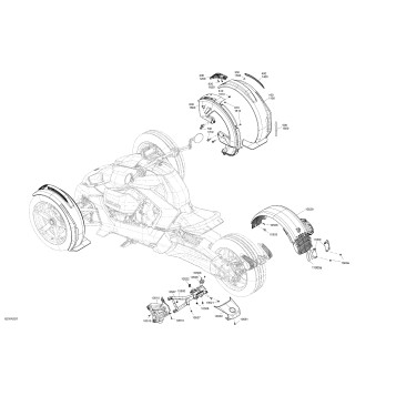 07- Body - Fender Kit  - North America