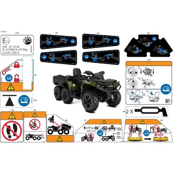 07- Body - Warning Decals Rear Section