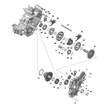 01- ROTAX - GearBox 2 - B