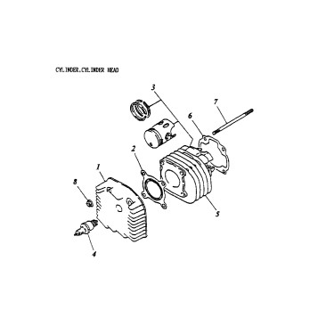 01- Cylinder, Cylinder Head