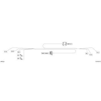 08- Electric - Front Wiring Harness - 710007443