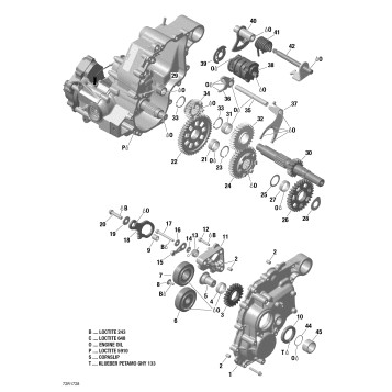 01- ROTAX - Gear Box and Components