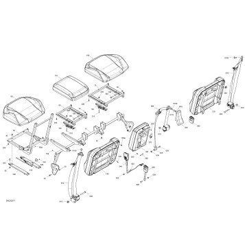 09- Seat - Front Section - XMR