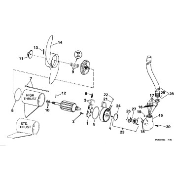 MOTOR & ADAPTER GROUP/12 VOLT