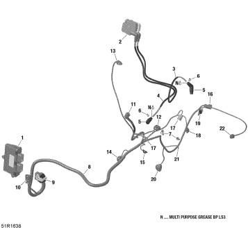 10- Engine Harness And Electronic Module - HD8