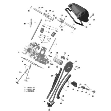 01- Cylinder Head, Rear