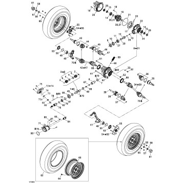 07- Drive System, Front XT