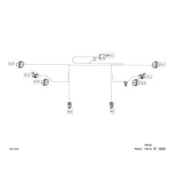 08- Electric - Front Wiring Harness - 710007250
