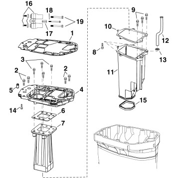 EXHAUST ADAPTER / INNER HOUSING