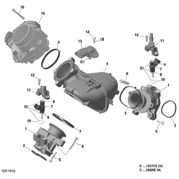 02- Air Intake Manifold And Throttle Body - HD10