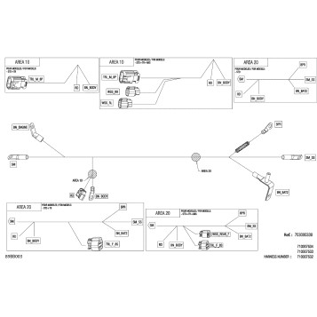 08- Electric - Voltage Regulator Wiring Harness - 710007633