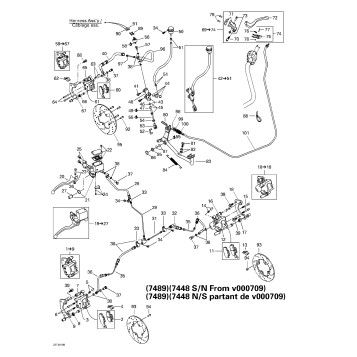 06- Hydraulic Brake (7489) (7448 From Sn V000709)