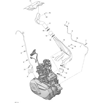 01- Engine 3 Air Outlet