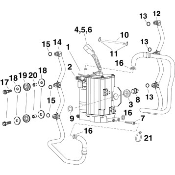 FUEL PUMP & VAPOR SEPARATOR