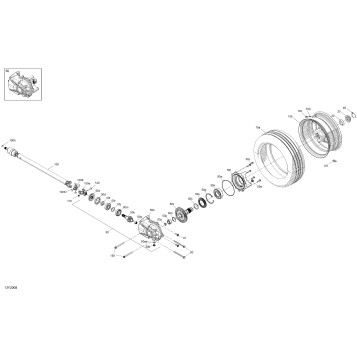 08- Final Drive,  Rear Wheel - Propeller Shaft
