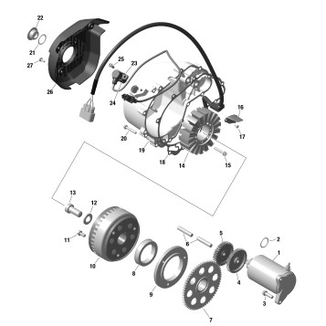 01- ROTAX - Magneto and Electric Starter