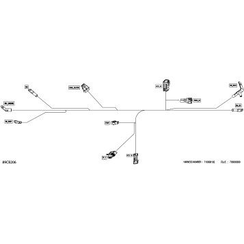 08- Electric - Voltage Regulator Wiring Harness - 710008182