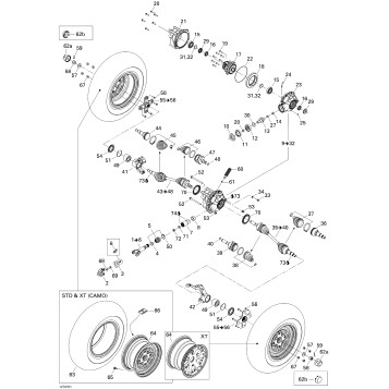 07- Drive System, Front STD