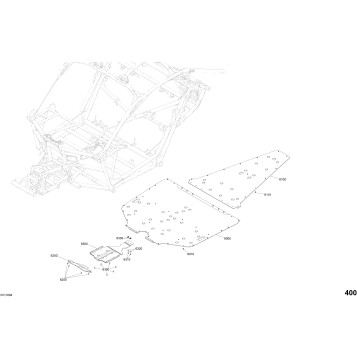 09- Body Parts - Carbon Black - Package XRC - Floor Section