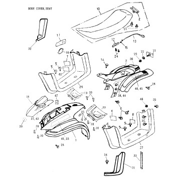 09- Body Cover, Seat