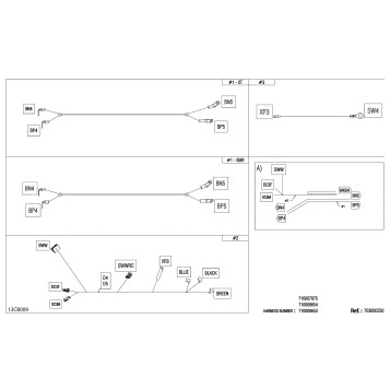 08- Electric - Winch Wiring Harness - 710006654