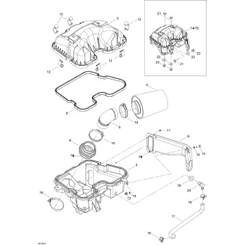 02- Air Intake Silencer