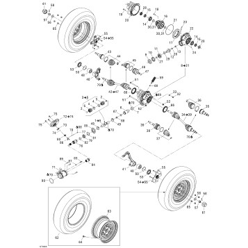 07- Drive System, Front, XT