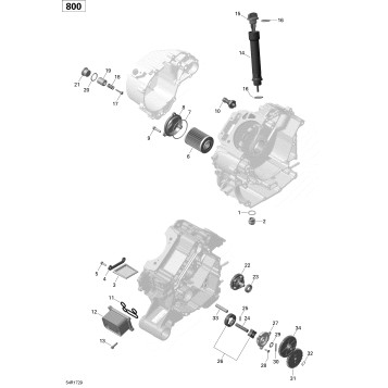 01- Engine Lubrication - 800R EFI