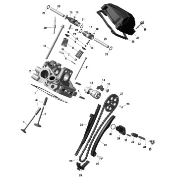 01- Cylinder Head, Rear