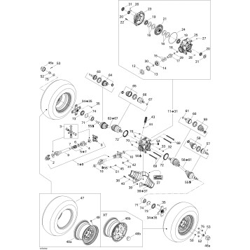 08- Drive System, Rear STD