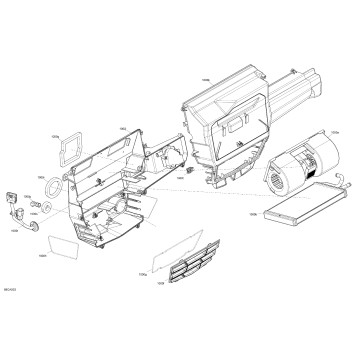 07- Body - Enclosure Cab - Air Conditioning Unit