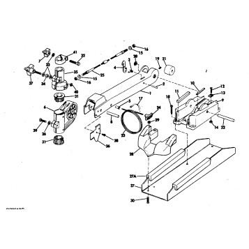 BOW ARM AND DECK BRACKET GROUP