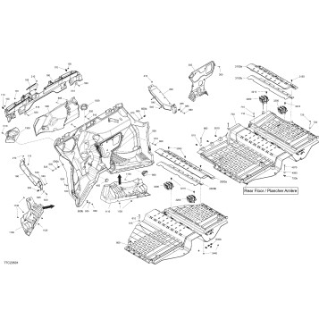 09- Cab Interior - Fire Wall Section