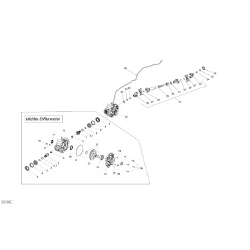 08- Drive System, Rear _13T1423b