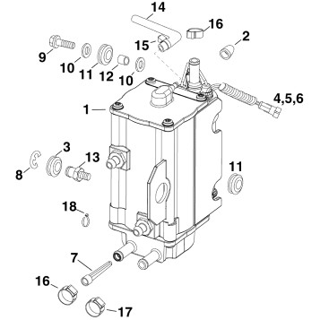 FUEL PUMP & VAPOR SEPARATOR