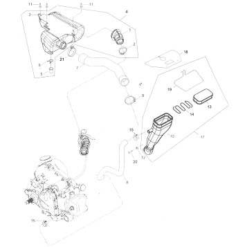 02- Air Intake Silencer