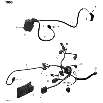 10- Engine Harness and Electronic Module - 6x6