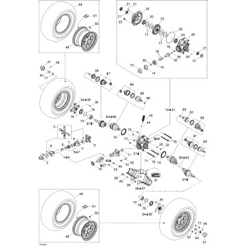 08- Drive System, Rear XT
