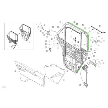 07- Enclosure Cab - Front Doors