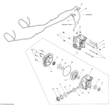 08- Drive System, Rear Differential_13T1502b