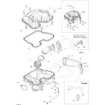02- Air Intake Silencer
