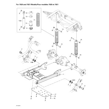 08- Rear Suspension (for 7920 And 7921 Models)