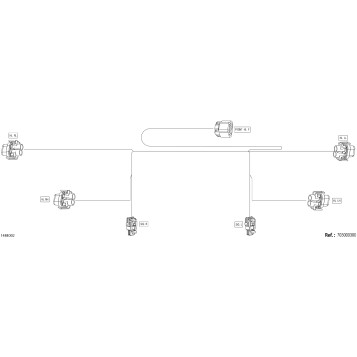08- Electric - Front Wiring Harness - 710007441