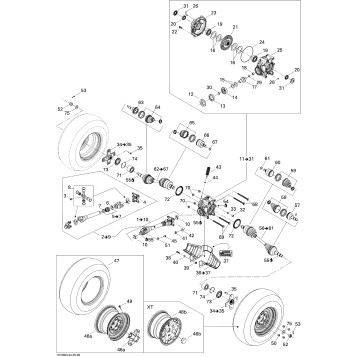 08- Drive System, Rear XT