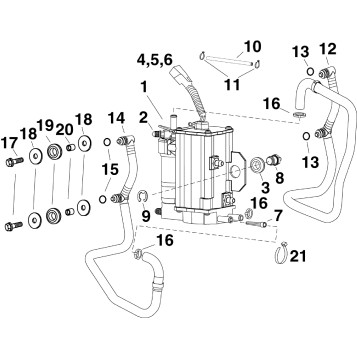 FUEL PUMP & VAPOR SEPARATOR