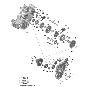 05- Gear Box 2 - 420686214 - XMR