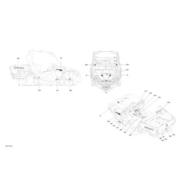 09- Decals Commander Non MAX 1000R - Package DPS