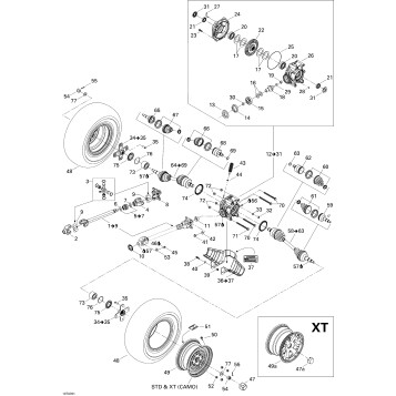 08- Drive System, Rear STD